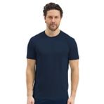 Malabadi Erkek Bisiklet Yaka Micro Modal Extra Yumuşak Rahat Kalıp Tişört 930 (Lacivert, 3XL)