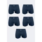 Malabadi Erkek Füme 5 Li Pamuk Elastan Boxer 5M074 - XL