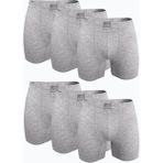 Malabadi Erkek Gri 6 Lı Premium Collection Modal Uzun Boxer 6M250