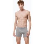 Malabadi Erkek Gri Premium Collection Modal Uzun Boxer 250 - 2XL