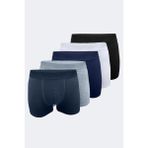 Malabadi Erkek Karma 5 Li Paket Milan Modal Boxer 014 - Renkli - S