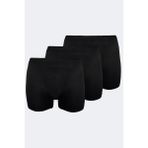 Malabadi Erkek Siyah 3 Lü Paket Micro Modal Boxer 909 - 2XL