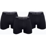 Malabadi Erkek Siyah 3 Lü Premium Collection Modal Boxer 3M252