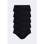Malabadi Erkek Siyah 5 Li Paket Macro Modal Slip Külot 052 5M052 - 2XL