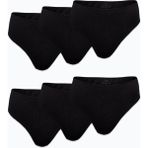 Malabadi Kadın 6 lı Paket Modal Yüksek Bel String Tanga 6M178 (Siyah, XL)