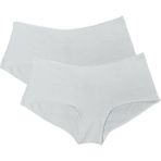 Malabadi Kadın Beyaz 2 Li Paket Modal Bato Slip Külot 1126 - 2XL - Ekru