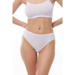 Malabadi Kadın Beyaz 2 Li Paket Normal Bel Modal Slip Külot 1028 2M1028
