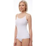 Malabadi Kadın İp Askılı Pamuklu Atlet 130 - 2XL - Beyaz