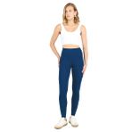 Malabadi Kadın Penye Modal Yüksek Bel Spor Tayt 1905 (Lacivert, 2XL)