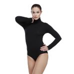 Malabadi Kadın Tam Balıkçı Çıtçıtlı Modal Body 136 Siyah/M