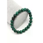 Malakit Doğal Taş Bileklik 8 Mm Küre Kesim - Blk-2331