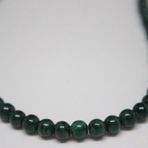 Malakit Taşı Royal Quality YARIM Dizi 5-6mm aralığı (18cm uzunluğundadır)