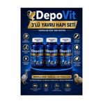 MALATYAYEM Depovit Sarımsaklı Yavru Hapı – 3 Kutu – 1500 Tablet