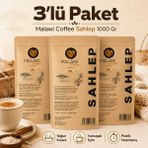 Malawi Coffee Sahlep 1000 gr x 3 Adet - 1 kg