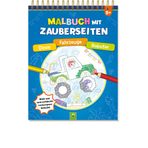 Malbuch mit Zauberseiten Dinos, Fahrzeuge, Roboter: Malbuch mit Zauberseiten. Für Kinder ab 5 Jahren: Ausmalen und verborgene Details entdecken | Dinos, Roboter & coole Fahrzeuge warten auf dich.