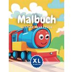Malbuch XL Lustige Fahrzeuge ab 3 Jahren: Mit 48 liebevoll gestalteten, einfachen Motiven können die Kleinen ihre eigenen Bilder farbenfroh gestalten (Ausmalbuch für Kinder, Band 7)