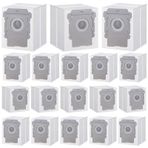 MalhSlix 18 Paket Vakum Torbaları iRobot Roomba i7 i7+i3 i3+i8 i8+j5+i5+i4 i4+i1+i6 i6+j5+j7 j7+s9 s9 Plus Çanta Otomatik Kir Bertaraf Torbaları ile Uyumlu