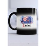 Mali Müşavir Kupa Bardak Sihirli - 1 Adet - 300 ml - Siyah