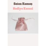 Malinka 10 Adet Pembe 14x12 Cm Lüks Bez Saten Kına Düğün Mevlit Sünnet Çerez Hediye Kesesi Çanta