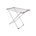 MallArt® Gri Katlanabilir Çamaşır Kurutmalığı – Kompakt ve Dayanıklı Metal Gövdeli Kurutma Askısı | Banyo, Balkon, Teras ve Bahçe Kullanımı için Uygun