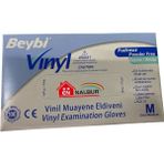 Maller Business Beybi Vinyl M Vinil Pudrasız Muayene Eldiven 100'LÜK Kutu