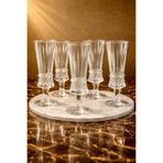 Maloria Elysia Pinterest Kristal Minik Kahve Yanı Cam Flüt Bardak Seti | 6'lı - 50ml