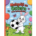 Malspaß zu Ostern – Hasen spielen mit Bällen: Einfache und schöne Designs, die kühn und einzigartig sind.