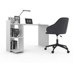 Malta Ofis / Çalışma Masası, Beyaz Antrasit