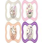 Mam 4 Pack/color: Pink & Lilac Emzik - Standart - Şeffaf