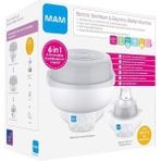 MAM 6'sı 1 Arada Sterilizatör ve Ekspres Mama Isıtıcı, Biberon ve Aksesuar Seti