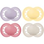 Mam Original Matte Silikon Emzik 16+ Ay, 4’lü Set, Ortodontik, Bpa’sız – Pembe / Mor / Sarı / Bej - 16 Ay ve üzeri - Mor - Pembe