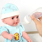 Mama Besleyici, Biberon, Güvenli Biberon, Taşınabilir Için Silikon Kaşıklı Bebek Için Dış Mekan Için (WHITE)