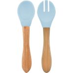 Mama Kaşığı ve Çatal Seti Mineral Blue