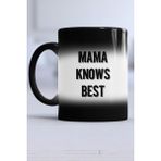 Mama Knows Best Kupa Bardak Sihirli - 1 Adet - 300 ml - Siyah