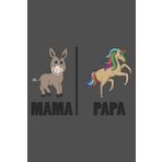 Mama | Papa: DinA5 blanko Notizbuch Tagebuch Planer Notizblock Kladde für Mamas & Papas (German Edition)