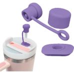 Mama Stuff Mor Sızdırmaz Silikon Tıpa Aksesuar Termos İçin Kullanışlı ve Hijyenik