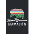 Mamacita Bear Serape Mexican Mom Fiesta Cactus Cinco De Mayo: Undated Daily Planner 6 x 9 inch with 110 Pages - You've This Organizer, Scheduler, Tasks, Ideas, Notes, To Do Lists