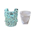 Mamadusbaby Çiçek Bahçesi Yenidoğan Set Ergonomik Kanguru