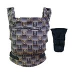 Mamadusbaby Etnik Desen-5 Yenidoğan Set Ergonomik Kanguru