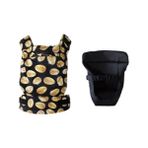 Mamadusbaby Gold Eggs Ergonomik Kanguru Yenidoğan Set 0-4 Yaş İçin Hava Geçiren Pamuk