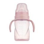 Mamajoo 270 ml Powder Pink Kulplu Eğitici Bardak