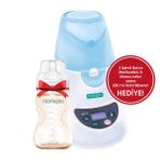 Mamajoo 3 İşlevli Dijital Lcd Ekran Buhar Sterilizörü Biberon Mama Isıtıcı