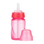 Mamajoo Akıtmaz Antikolik 270 ml Pembe Pipetli Bardak