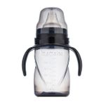 Mamajoo Black 270 ml Kulplu Akıtmaz Eğitici Bardak+Anti-Kolik Bardak Ucu