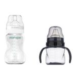 Mamajoo MMJ5033 Pearl 160 ml Siyah Kulplu Akıtmaz Eğitici Bardak