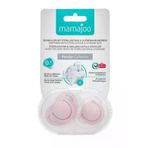 Mamajoo Yalancı Emzik 0 Ay+ Powder Pink Ortodontik | Desenli