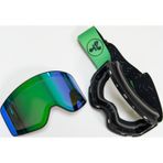 Mamamia Profesyonel Kayak / Snowboard Gözlüğü Mıknatıslı Yeşil Model
