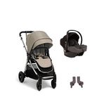 Mamas Papas Flip Xt 3 Cosmo Fawn Grey Seyahat Sistem Bebek Arabası - Bej