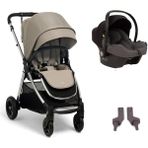 Mamas & Papas Mamas Papas Flip Xt 3 Cosmo Travel Sistem Bebek Arabası Fawn - Grey - Krem