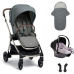 Mamas & Papas Mamas Papas Strada Cosmo Travel Sistem Bebek Arabası Grey Melange
